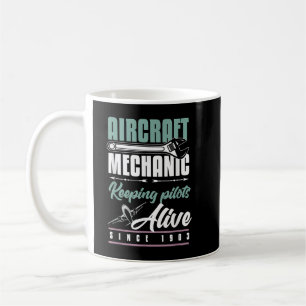 Aircraft Mechanic Shirt Proud Airplane Mechanic Coffee Mug