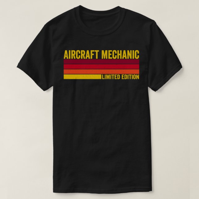 Aircraft Mechanic T-Shirt (Design Front)