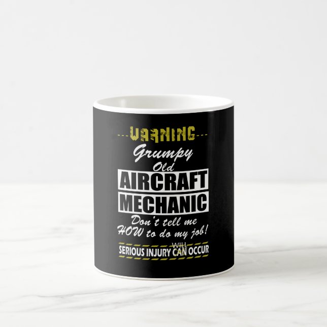 Aircraft Mechanics Coffee Mug (Center)