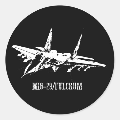 Aircraft MiG_29 Fulcrum sticker