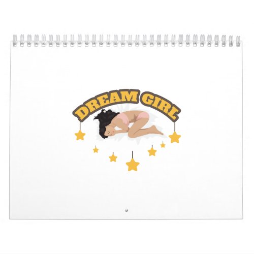 Aircraft Nose Art Dream Girl Gift Idea Calendar
