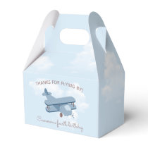 Aircraft Pilot Boy's Birthday Favor Boxes