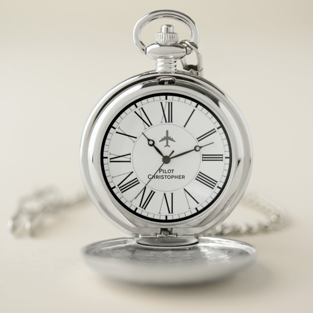 Aircraft 2024 pocket watch