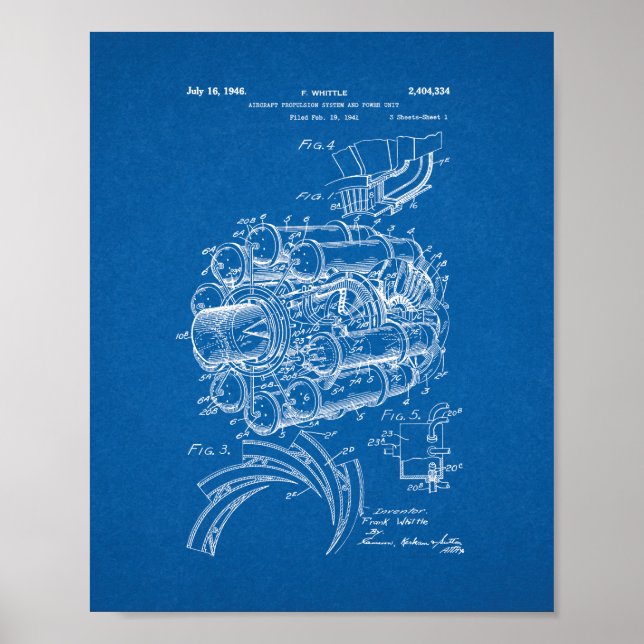 Aircraft Propulsion System And Power Unit Patent - Poster (Front)