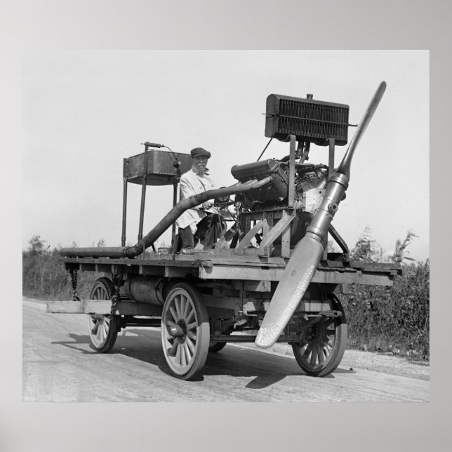 Aircraft Wagon: 1922 Poster (Front)