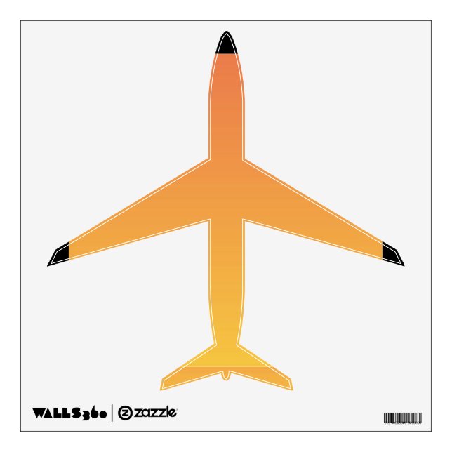 Aircraft Wall Decal (Front)