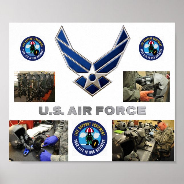 Aircrew Life Support Poster (Front)