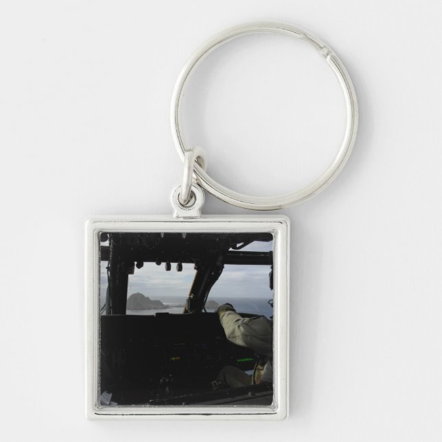 Aircrews approach Farallon Island Keychain (Front)