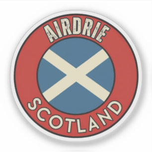 Airdrie, Scotland Sticker