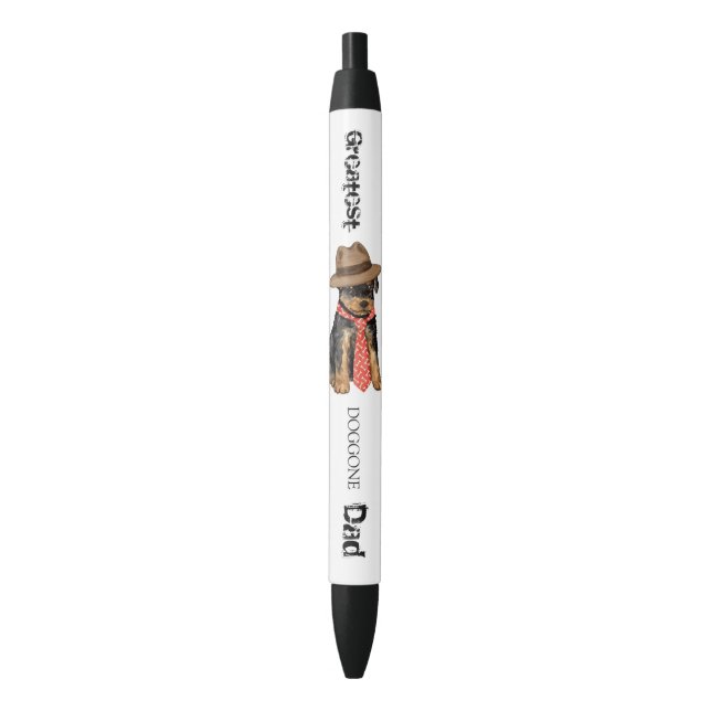 Airedale Dad Pen (Front Vertical)