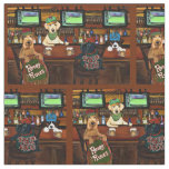 Airedale &amp; Friends  Fabric