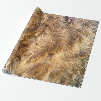 Airedale Hair Wrapping Paper