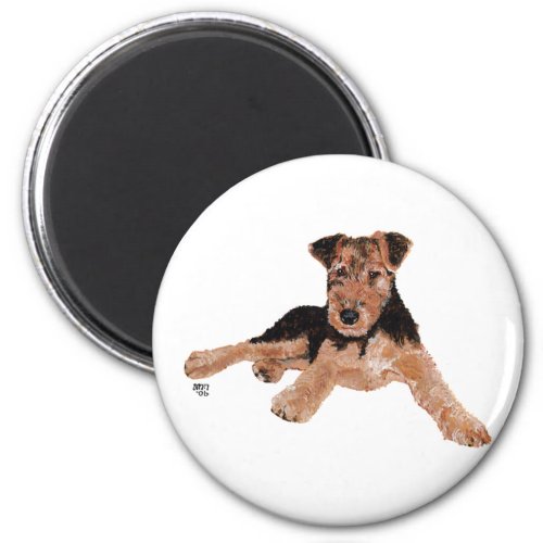 Airedale Lakeland Welsh Terrier Pup Magnet