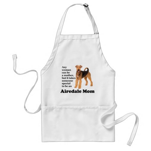 Airedale Mom Apron