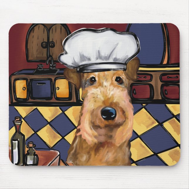Airedale Mouse Pad (Front)