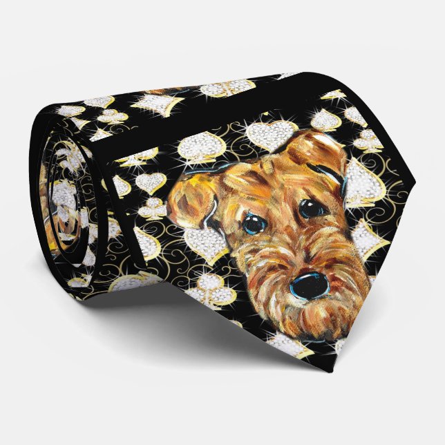  AIREDALE NECK TIE (Rolled)