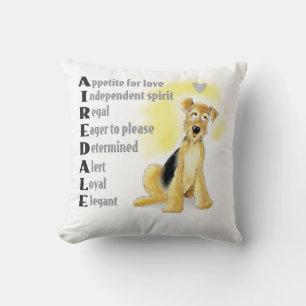Airedale pillow