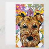 AIREDALE TERRIER (Front/Back)