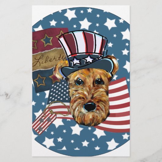 AIREDALE TERRIER (Front)