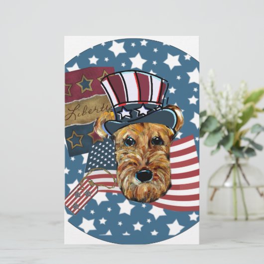 AIREDALE TERRIER (Standing Front)