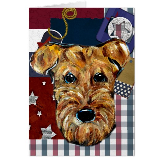 AIREDALE TERRIER (Front)