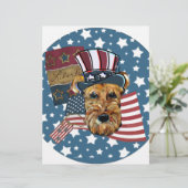 AIREDALE TERRIER (Standing Front)