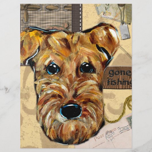 AIREDALE TERRIER (Front)