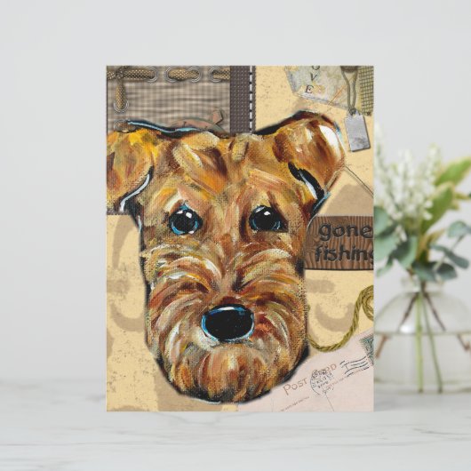 AIREDALE TERRIER (Standing Front)