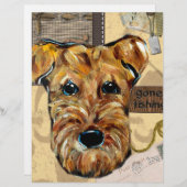 AIREDALE TERRIER (Front/Back)