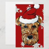 AIREDALE TERRIER (Front/Back)
