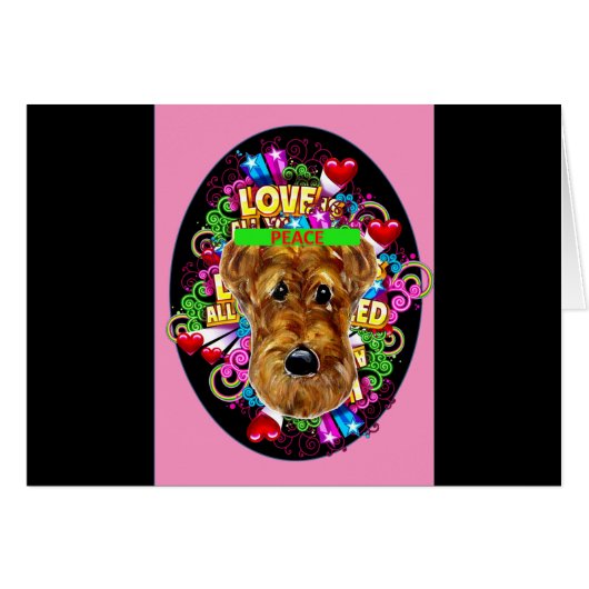 AIREDALE TERRIER (Front Horizontal)