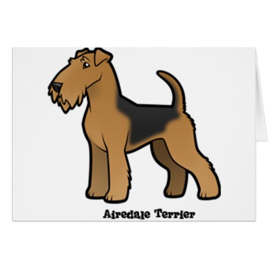 airedale terrier (Front Horizontal)