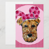 AIREDALE TERRIER (Front/Back)