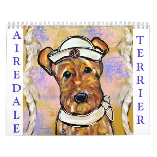 AIREDALE TERRIER 2026 CALENDAR