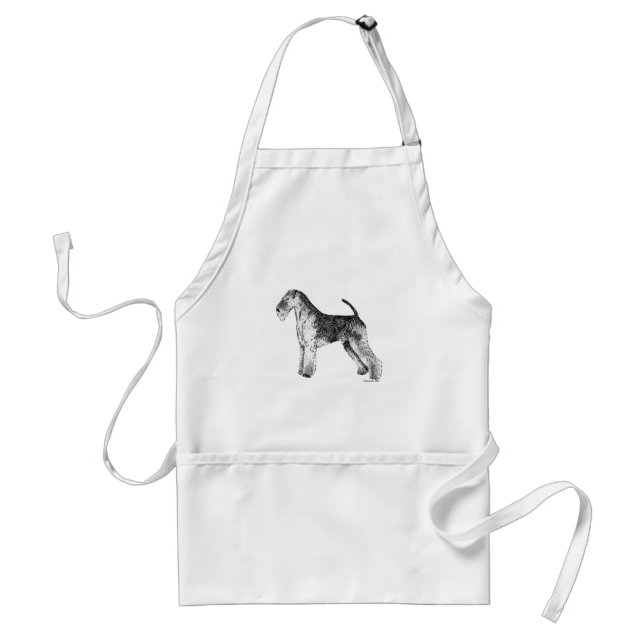 Airedale Terrier Adult Apron (Front)