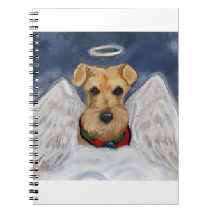 Airedale Terrier Angel Notebook