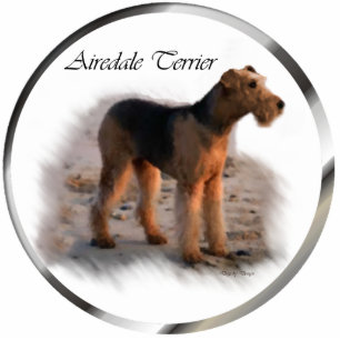 Airedale Terrier Art Cutout