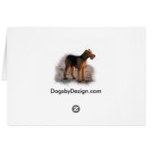 Airedale Terrier Art Gifts (Back Horizontal)