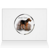 Airedale Terrier Art Gifts Cards (Inside Horizontal (Top))