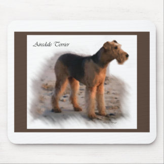 Airedale Terrier Art Gifts Mouse Pad