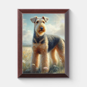 Airedale Terrier Award Plaque