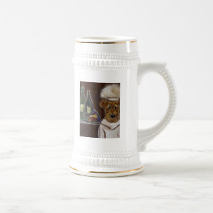 AIREDALE TERRIER BEER STEIN