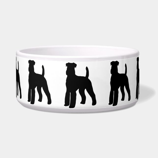 Airedale Terrier Bowl (Front)