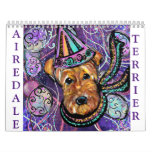 AIREDALE TERRIER  CALENDAR