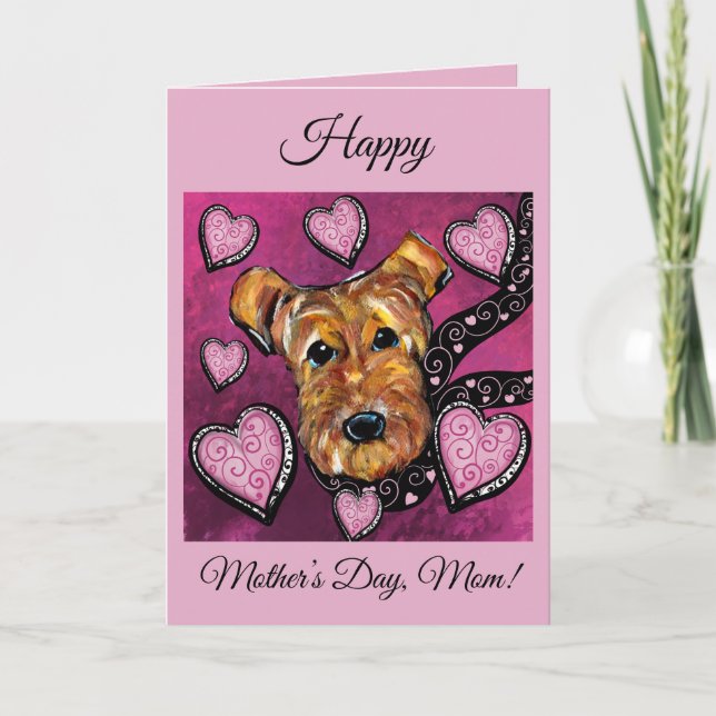  AIREDALE TERRIER      CARD (Front)