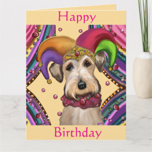 AIREDALE TERRIER CARD