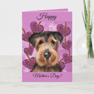 AIREDALE TERRIER CARD