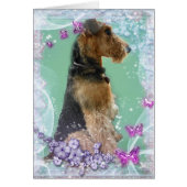 Airedale Terrier Card (Front)