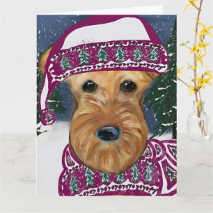 AIREDALE TERRIER CARD