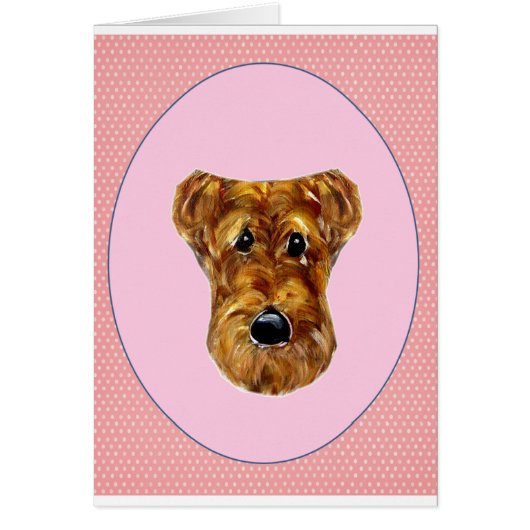 AIREDALE TERRIER CARDS (Front)
